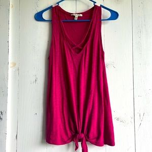 Express Pink One Eleven Tank Top